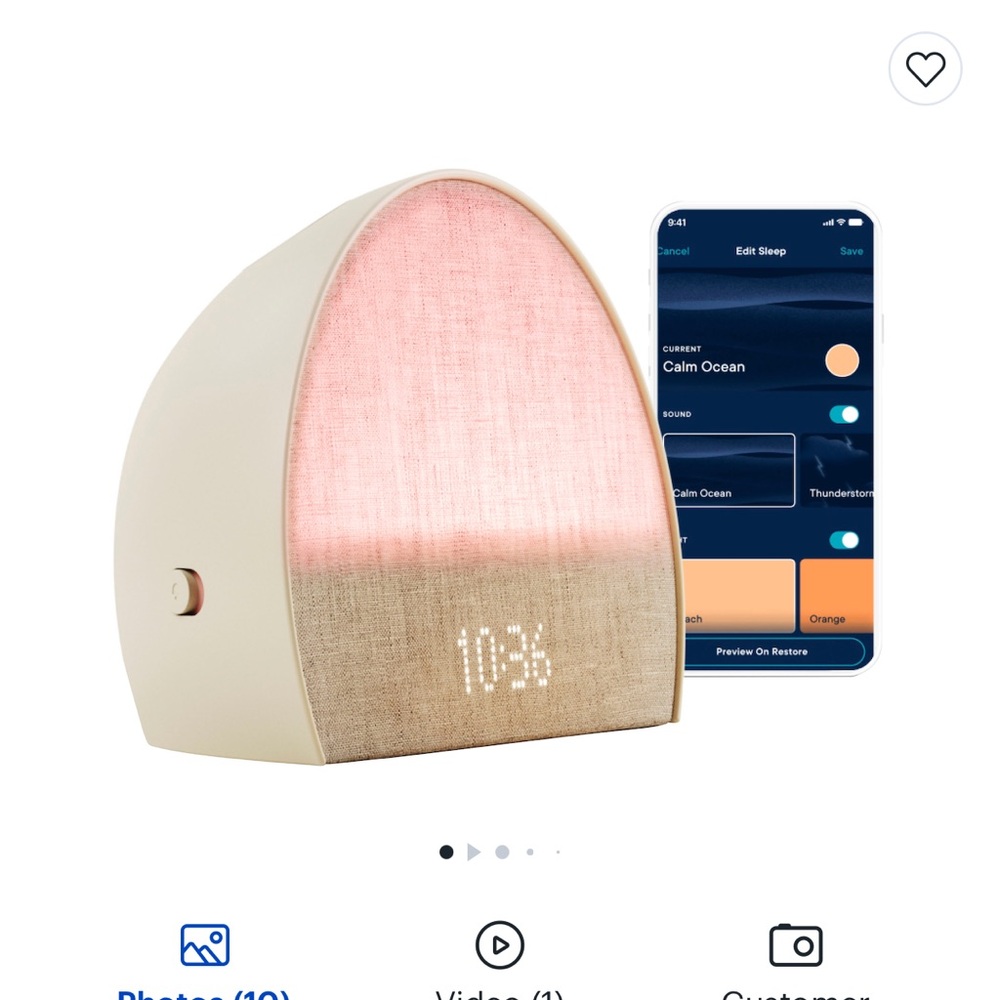 Brand new in box Hatch alarm clock restore 2